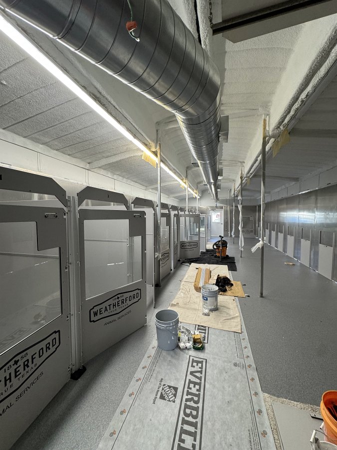 Installing Indoor Kennels